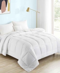 All Season Down Alternative Comforter Soft Cover with Jacquard