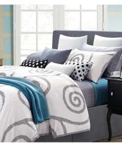 EverRouge Serenty Cotton Swirl 7-piece Duvet Set