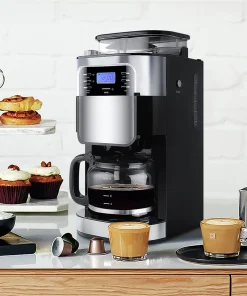 Coffee Grinder, 10-Cup Drip Coffee Maker,Coffee Brewer Machine - 8' x 11'