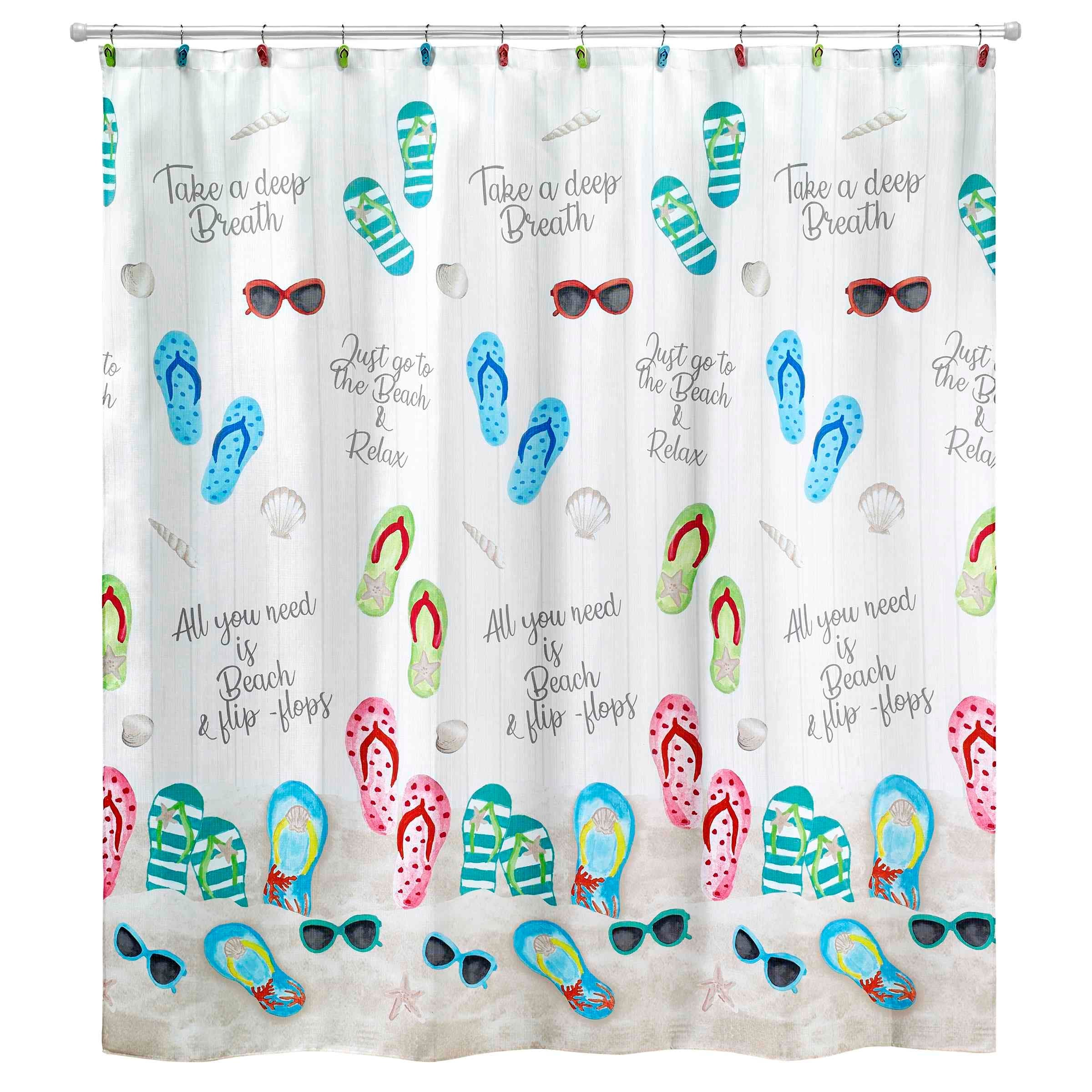 Avanti Linens Beach Mode Shower Curtain