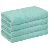 Cotton Washcloths Set, Highly Absorbent and Comfort Washcloth, Essential Face Towel for Bathroom, Spa, Gym 13" x 13"