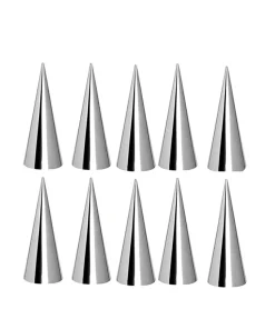 Cream Horn Molds for Baking cones Set of 10