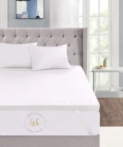 3" Inch Memory Foam Mattress Topper With Removable Bamboo Cover