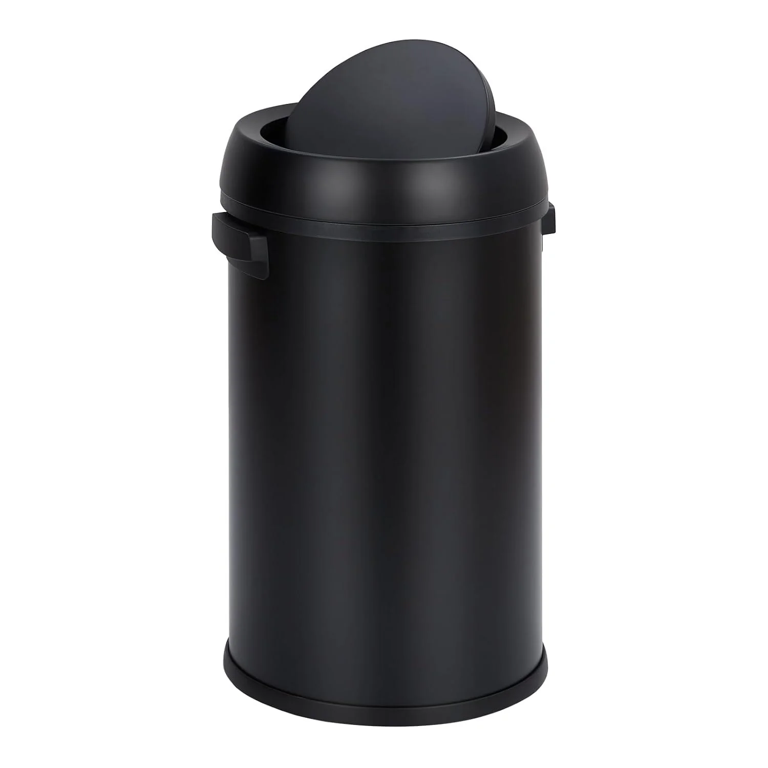 17 Gallon/65 Liter Round Open Top Trash Can, Stainless Steel Commercial Grade Heavy Gauge Trash Bin