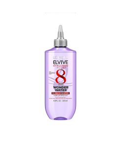 L'Oreal Paris Elvive Hyaluron Plump Flash Hydration Wonder Water Hair Rinse, 8 Second Hydrating Hair Care Treatment for Soft, Shiny Hair, 6.8 Fl Oz