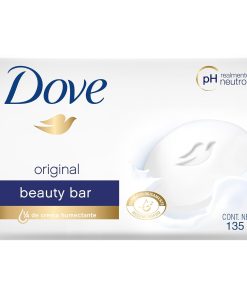 Dove Beauty Bar Gentle Skin Cleanser Moisturizing for Gentle Soft Skin Care Original Made With 1/4 Moisturizing Cream 3.75 oz, 14 Bars