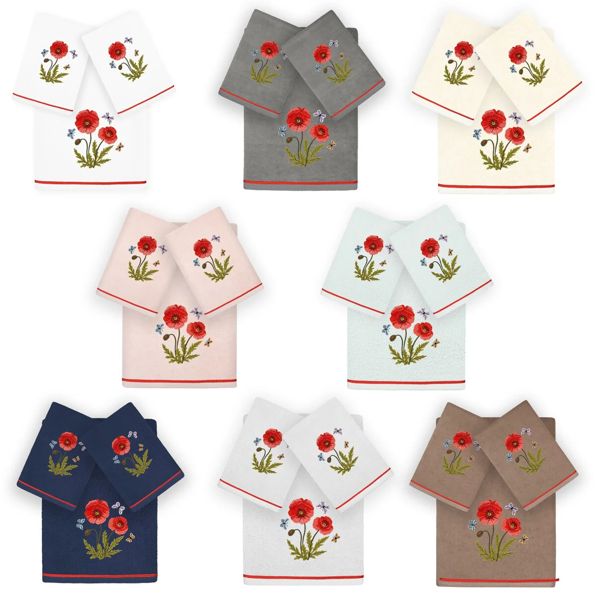 Authentic Hotel and Spa Turkish Cotton Polly 3 PC Towel Set