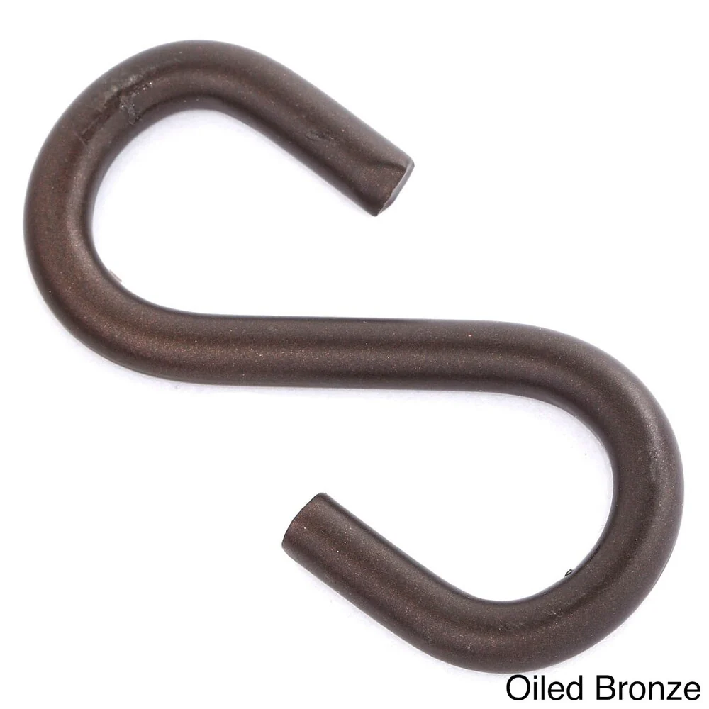 2.5-inch 'S' Pot Rack Hooks (Set of 2)