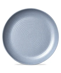 Light Blue Brooklyn Melamine Brooklyn Melamine Plastic Dinning Salad Plate Dishwasher Safe Indoor/Outdoor 9x9 inch Salad Plate